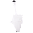 Washer Reservoir, With Pump, Without Sensor, With Filler Neck