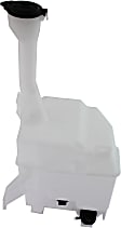 Washer Reservoir, With Pump, Without Sensor, Without filler neck