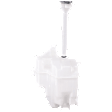 Washer Reservoir, With Pump, Without Sensor, With Filler Neck