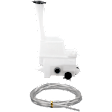 Washer Reservoir, With Pump, With Sensor, Without filler neck
