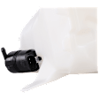 Washer Reservoir, With Pump, With Filler Neck
