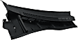 Passenger Side Wiper Cowl Grille, Textured Black