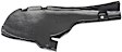 Rear, Passenger Side Fender Liner, 4 Cyl., 1.5L Engine