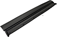 Front, Passenger Side, Lower Door Molding and Beltlines, Textured Black