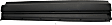Front, Passenger Side, Lower Door Molding and Beltlines, Textured Black