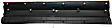 Front, Passenger Side, Lower Door Molding and Beltlines, Textured Black
