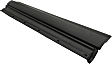 Front, Driver Side, Lower Door Molding and Beltlines, Textured Black