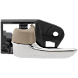 2004-2008 Toyota Solara - Front or Rear, Driver Side Interior Door Handle, Chrome Lever, With Door Lock Button