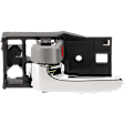 Front Or Rear, Driver Side Chrome lever Interior Door Handle