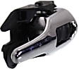 Front Or Rear, Passenger Side Chrome lever Interior Door Handle, With Door Lock Button