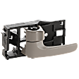 Front Or Rear, Driver Side Gray Interior Door Handle