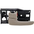 Front Or Rear, Driver Side Beige Interior Door Handle