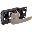 Front Or Rear, Driver Side Beige Interior Door Handle