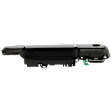 1992-1995 Toyota Paseo - Front, Driver Side Textured Black Exterior Door Handle, With Key Hole