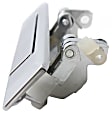 Front, Driver Side Chrome Exterior Door Handle, With Key Hole