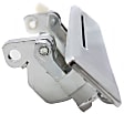 Front, Driver Side Chrome Exterior Door Handle, With Key Hole