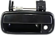 1989 Toyota Pickup - Front, Driver Side Smooth Black Exterior Door Handle, With Key Hole, 2-Door, Standard Cab Pickup