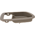 Front or Rear, Passenger Side, Interior, Door Handle Trim, Beige