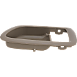 Front or Rear, Driver Side, Interior, Door Handle Trim, Beige