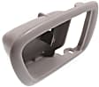 Front or Rear, Passenger Side, Interior, Door Handle Trim, Gray
