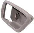 Front or Rear, Driver Side, Interior, Door Handle Trim, Gray