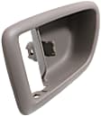 Front or Rear, Driver Side, Interior, Door Handle Trim, Gray