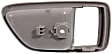 Front or Rear, Driver Side, Interior, Door Handle Trim, Gray