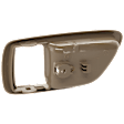 Front or Rear, Passenger Side, Interior, Door Handle Trim, Brown