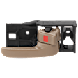 Front, Passenger Side Brown Interior Door Handle