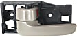 Front, Driver Side Beige Interior Door Handle