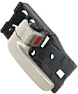 Front, Driver Side Beige Interior Door Handle