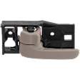 2000-2006 Toyota Tundra - Front, Driver Side Gray Interior Door Handle, With door lock button