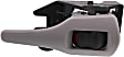 Front Or Rear, Passenger Side Gray lever Interior Door Handle