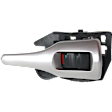 Front Or Rear, Passenger Side Silver lever Interior Door Handle
