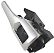 Front Or Rear, Passenger Side Silver lever Interior Door Handle