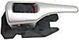 Front Or Rear, Passenger Side Silver lever Interior Door Handle