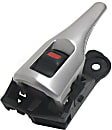 Front Or Rear, Driver Side Silver lever Interior Door Handle