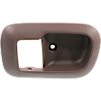 Front, Driver Side, Interior, Door Handle Trim, Brown, 6 Cyl., 3.0L Engine