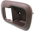 Front, Driver Side, Interior, Door Handle Trim, Brown, 6 Cyl., 3.0L Engine