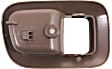 Front, Driver Side, Interior, Door Handle Trim, Brown, 6 Cyl., 3.0L Engine