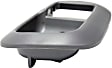Front, Passenger Side, Interior, Door Handle Trim, Gray, 6 Cyl., 3.0L Engine