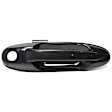 Front, Passenger Side Smooth Black Exterior Door Handle, With Key Hole