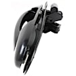 Front, Passenger Side Smooth Black Exterior Door Handle, With Key Hole