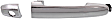 2004 Scion xA - Front, Driver or Passenger Side Chrome Exterior Door Handle, With Key Hole