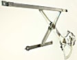 Front, Passenger Side Power Window Regulator, Without Motor