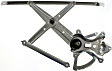 Front, Driver Side Power Window Regulator, Without Motor