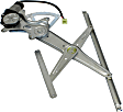Front, Passenger Side Power Window Regulator, With Motor