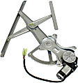 Front, Passenger Side Power Window Regulator, With Motor