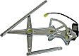 Front, Passenger Side Power Window Regulator, With Motor