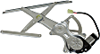 Front, Driver Side Power Window Regulator, With Motor